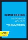 Carmina Archilochi cover