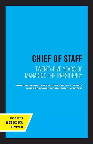 Chief of Staff cover