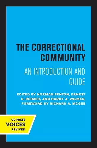 The Correctional Community cover