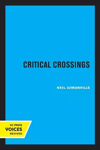 Critical Crossings cover