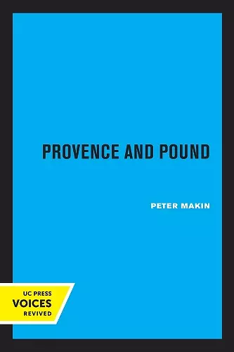 Provence and Pound cover