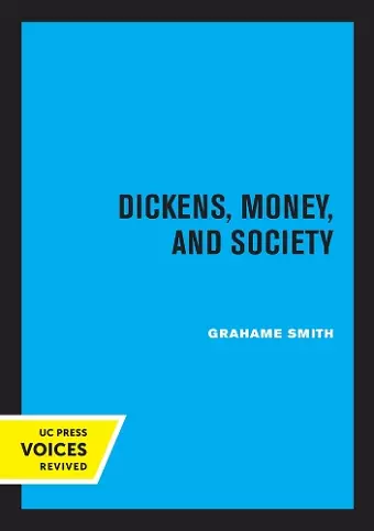 Dickens, Money, and Society cover