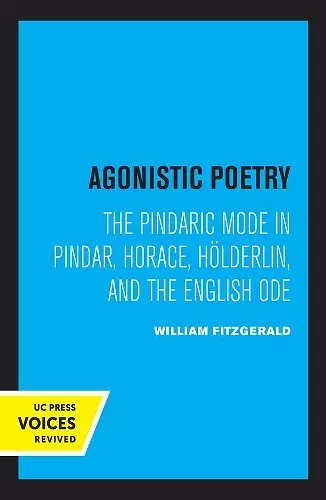 Agonistic Poetry cover