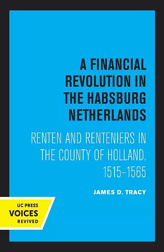 A Financial Revolution in the Habsburg Netherlands cover