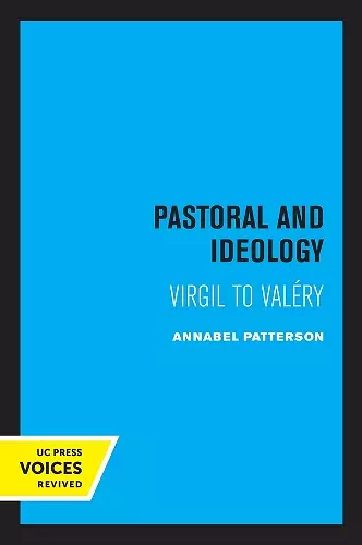 Pastoral and Ideology cover