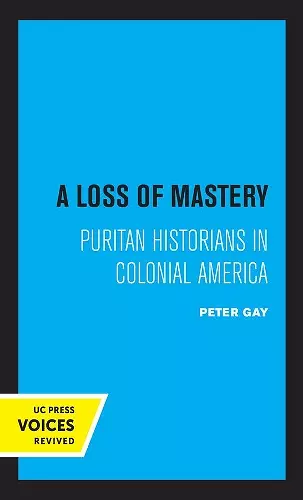 A Loss of Mastery cover