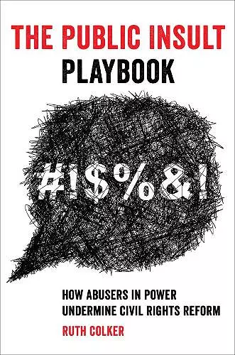 The Public Insult Playbook cover