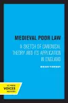 Medieval Poor Law cover