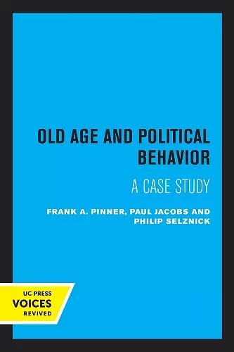 Old Age and Political Behavior cover