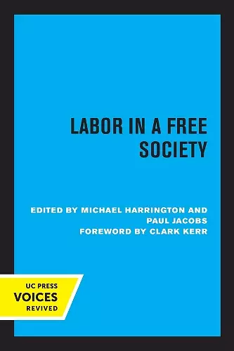 Labor in a Free Society cover