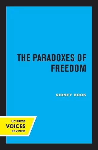 The Paradoxes of Freedom cover