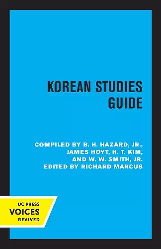 Korean Studies Guide cover