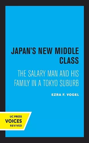 Japan's New Middle Class cover