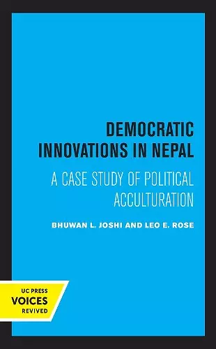 Democratic Innovations in Nepal cover