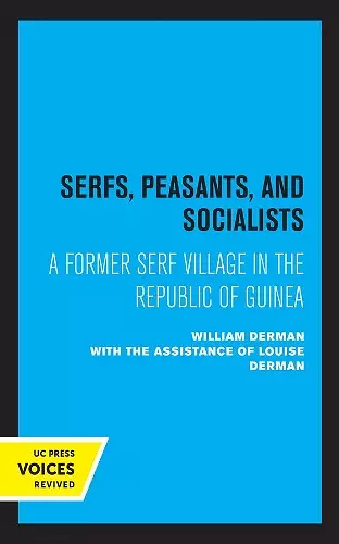 Serfs, Peasants, and Socialists cover