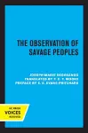 The Observation of Savage Peoples cover