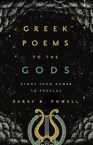 Greek Poems to the Gods cover