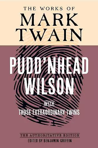 Pudd'nhead Wilson cover