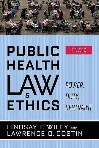 Public Health Law and Ethics cover