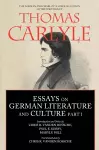 Essays on German Literature and Culture, Part I cover