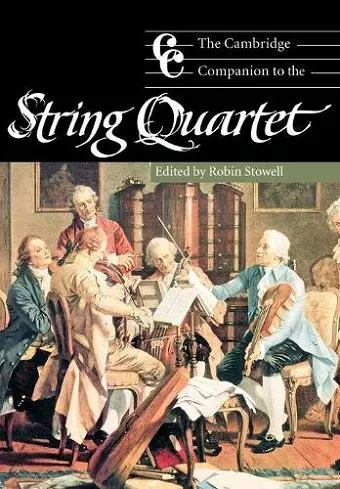 The Cambridge Companion to the String Quartet cover