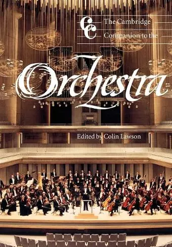 The Cambridge Companion to the Orchestra cover