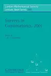 Surveys in Combinatorics, 2001 cover