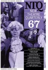 New Theatre Quarterly 67: Volume 17, Part 3 cover