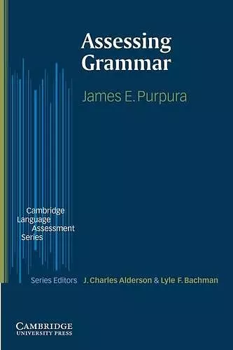 Assessing Grammar cover