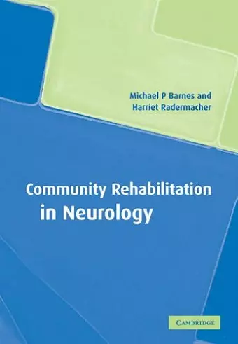 Community Rehabilitation in Neurology cover