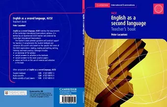 English as a Second Language: IGCSE Teacher's Book cover