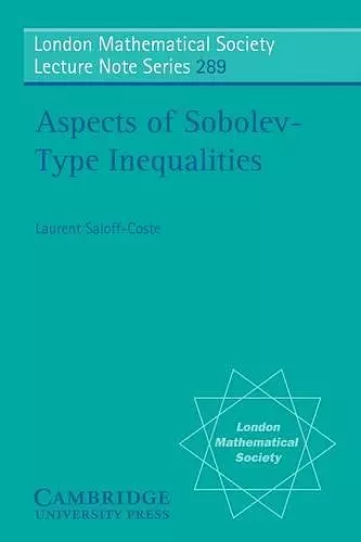 Aspects of Sobolev-Type Inequalities cover