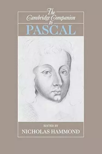 The Cambridge Companion to Pascal cover