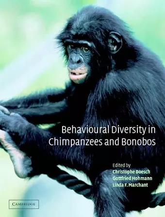 Behavioural Diversity in Chimpanzees and Bonobos cover