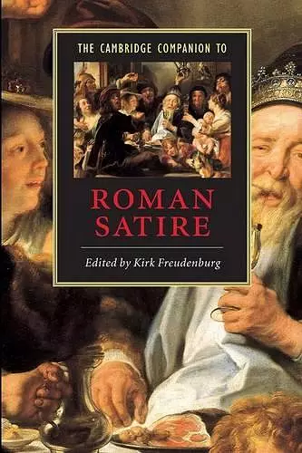 The Cambridge Companion to Roman Satire cover