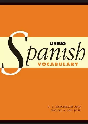 Using Spanish Vocabulary cover