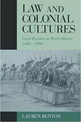 Law and Colonial Cultures cover