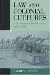 Law and Colonial Cultures cover