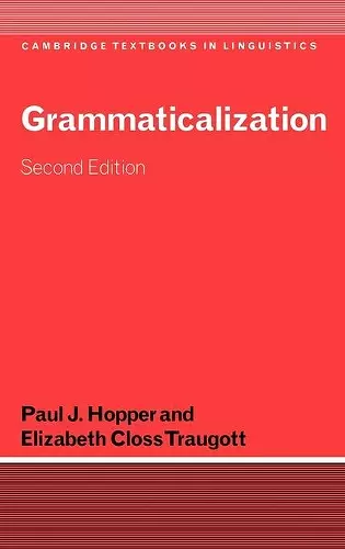 Grammaticalization cover