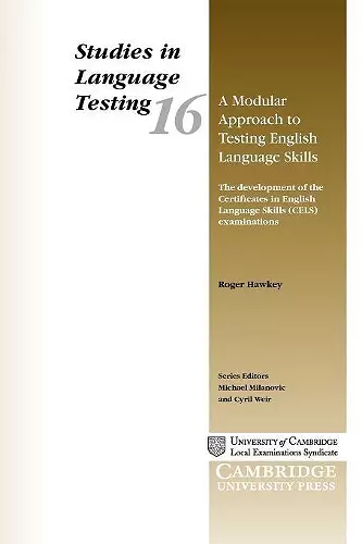 A Modular Approach to Testing English Language Skills cover