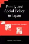 Family and Social Policy in Japan cover