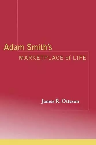 Adam Smith's Marketplace of Life cover