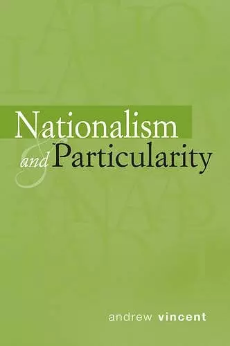 Nationalism and Particularity cover