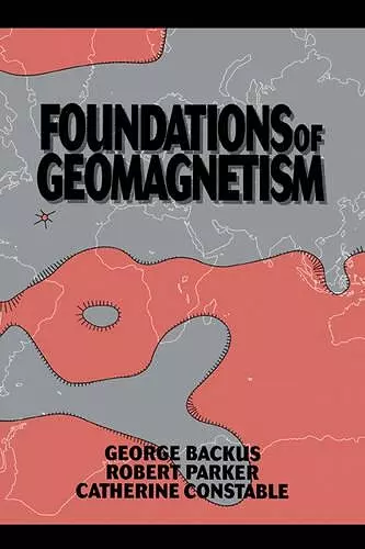 Foundations of Geomagnetism cover