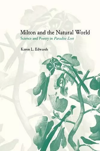 Milton and the Natural World cover