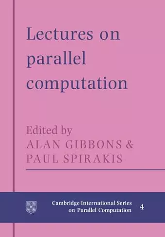 Lectures in Parallel Computation cover