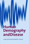 Human Demography and Disease cover