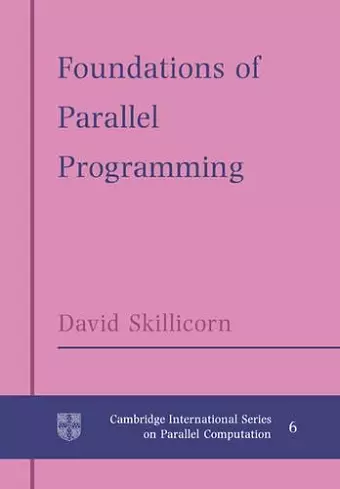 Foundations of Parallel Programming cover