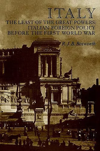 Italy the Least of the Great Powers cover