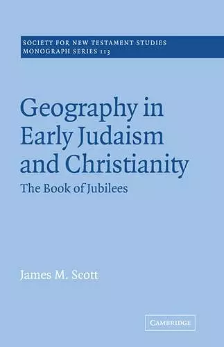 Geography in Early Judaism and Christianity cover